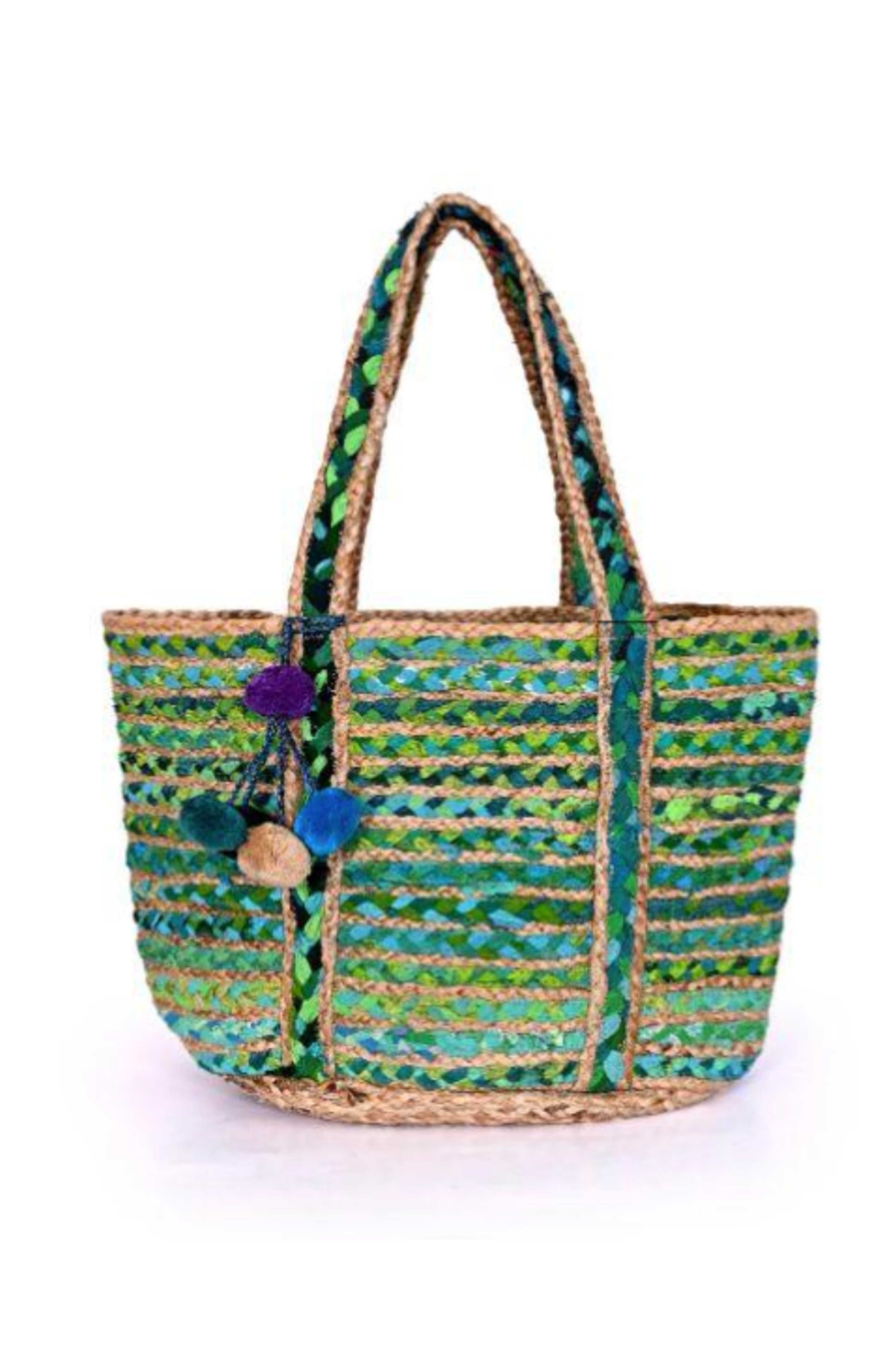 Atlantis Braided Jute Tote