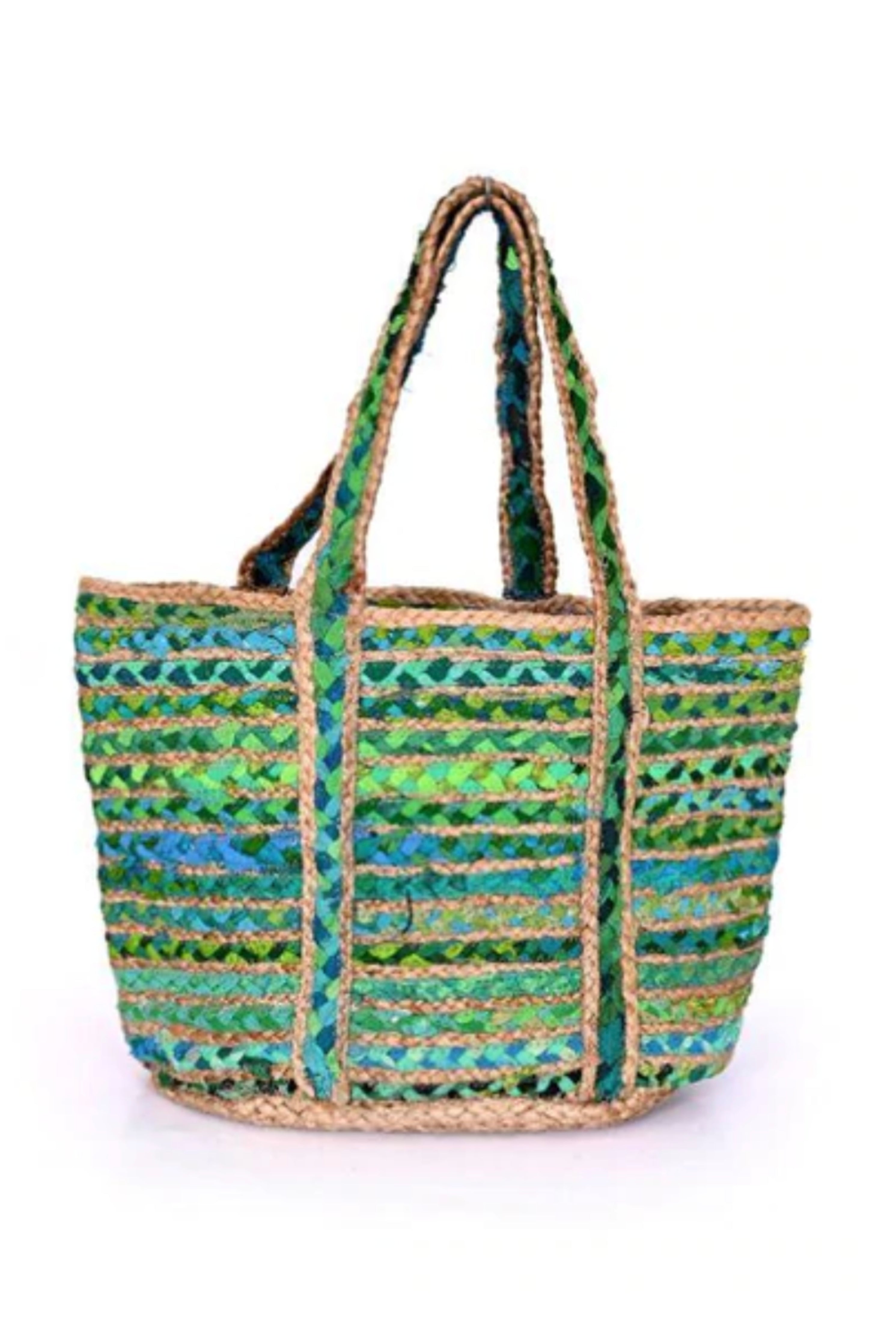 Atlantis Braided Jute Tote