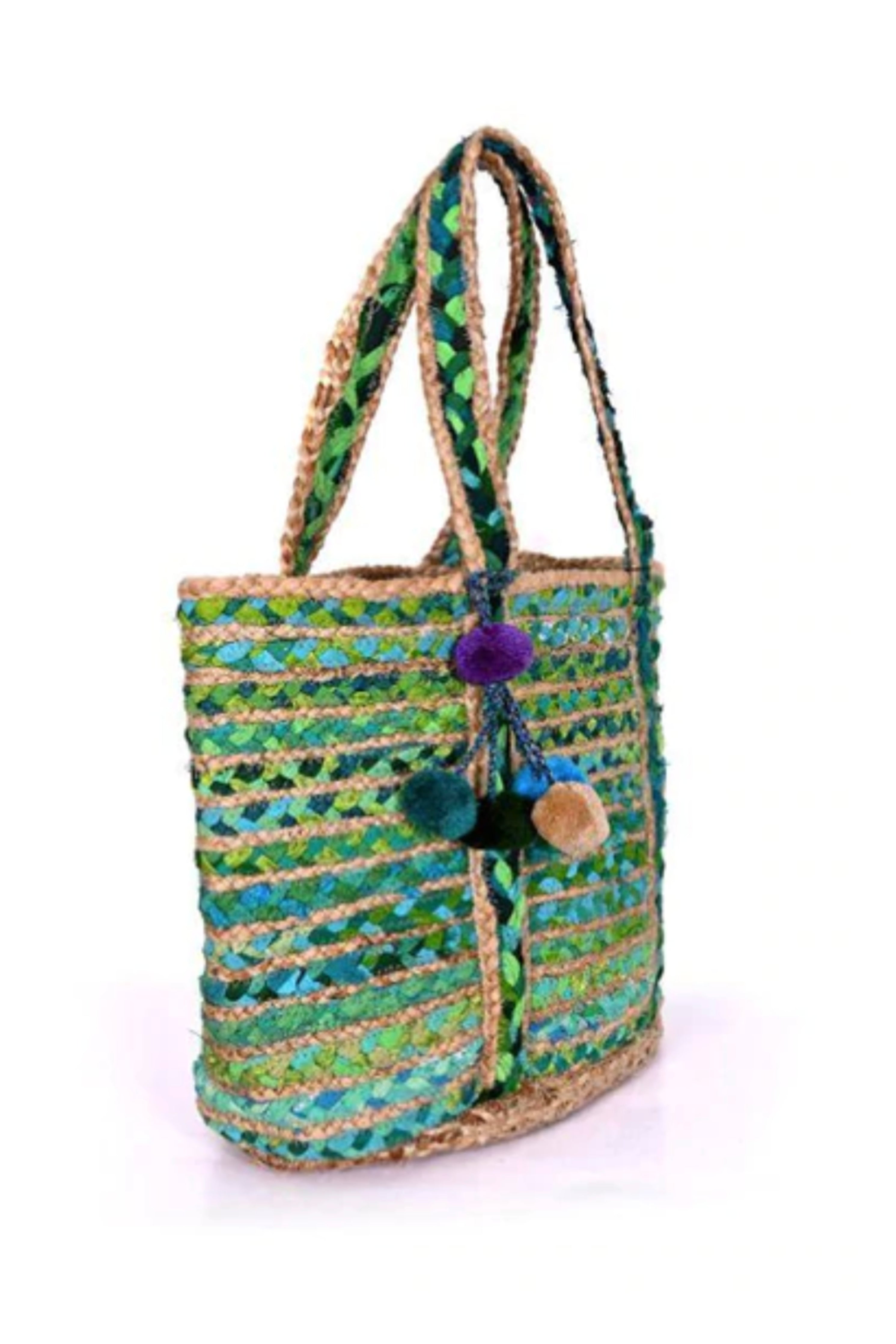 Atlantis Braided Jute Tote