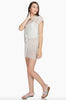 Whisper White Starry Crochet Tunic