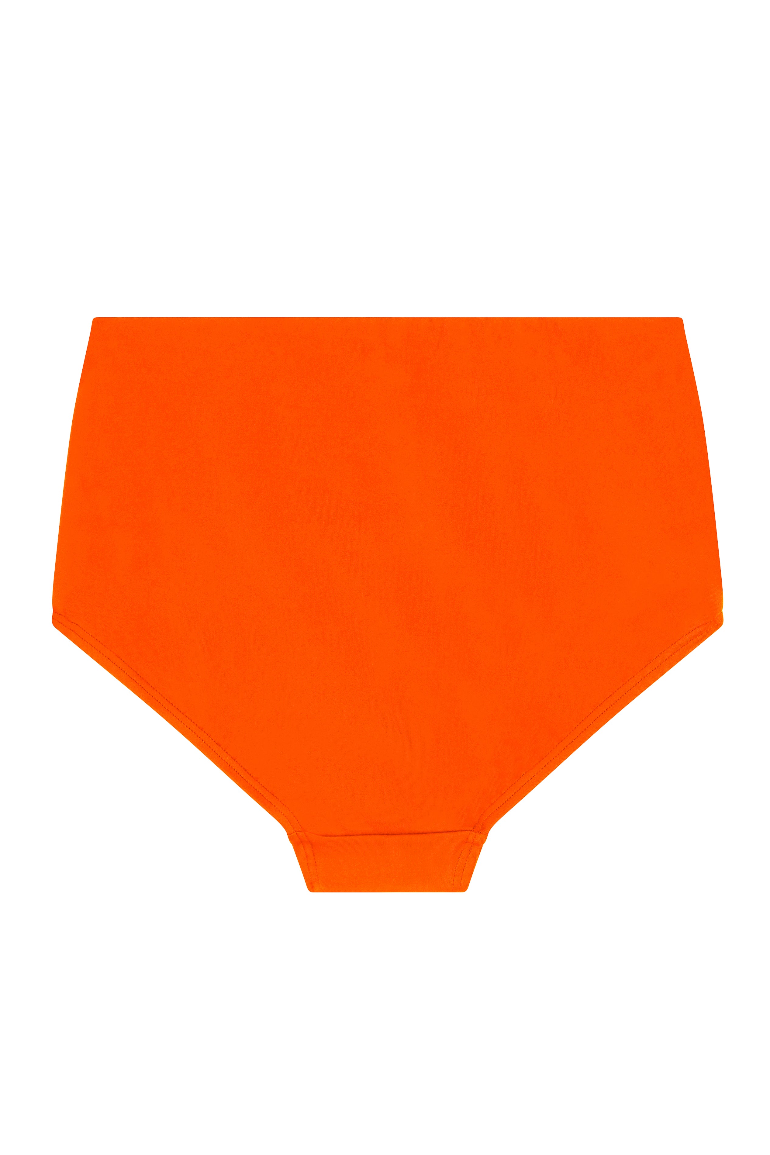MAX High Waisted Swim Bikini Bottom - Tangerine