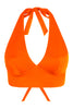 ALLI Halter Swim Top - Tangerine