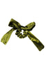 Velvet Bow Tie Scrunchie