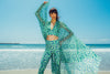 LUCY Beach Cover Up in Retro Print