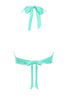 ALLI Halter Swim Top in Aqua Sea