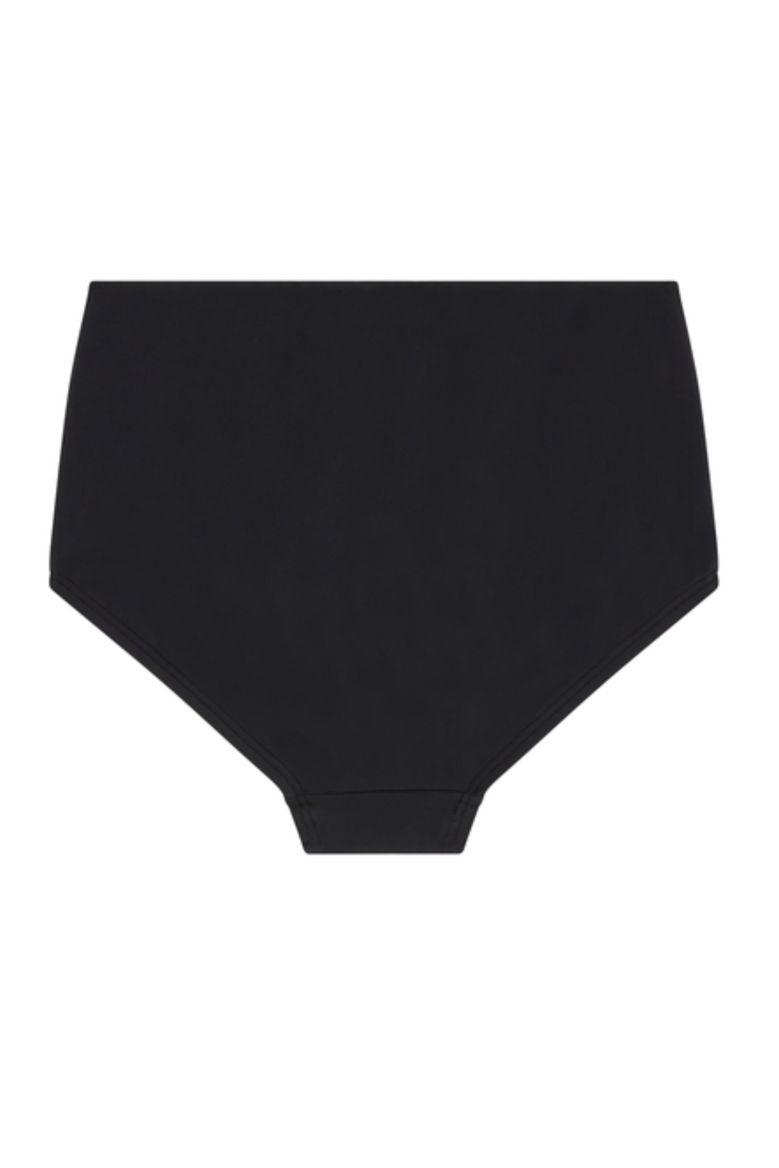 MAX High Waisted Bikini Bottom in Black