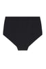 MAX High Waisted Bikini Bottom in Black