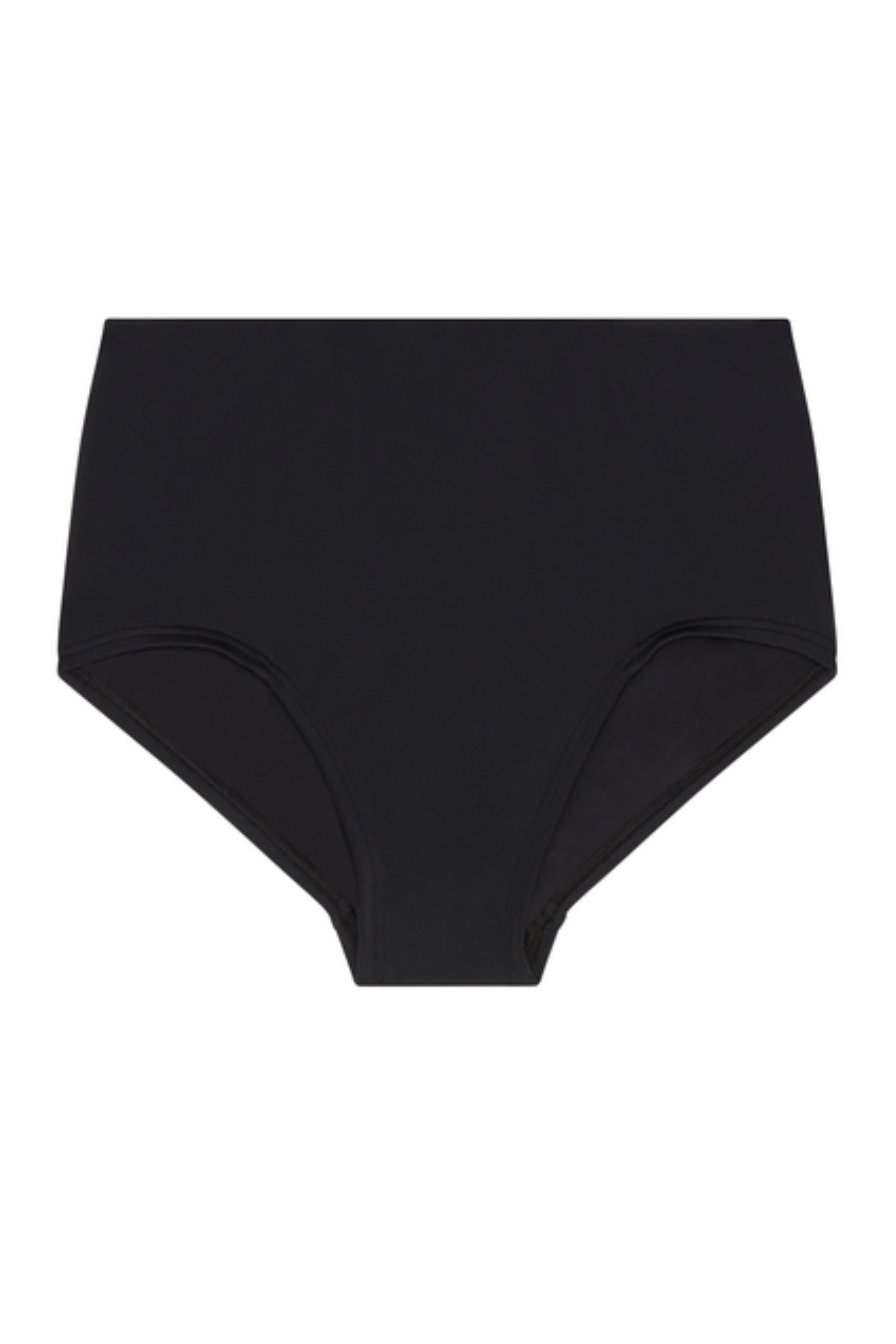 MAX High Waisted Bikini Bottom in Black
