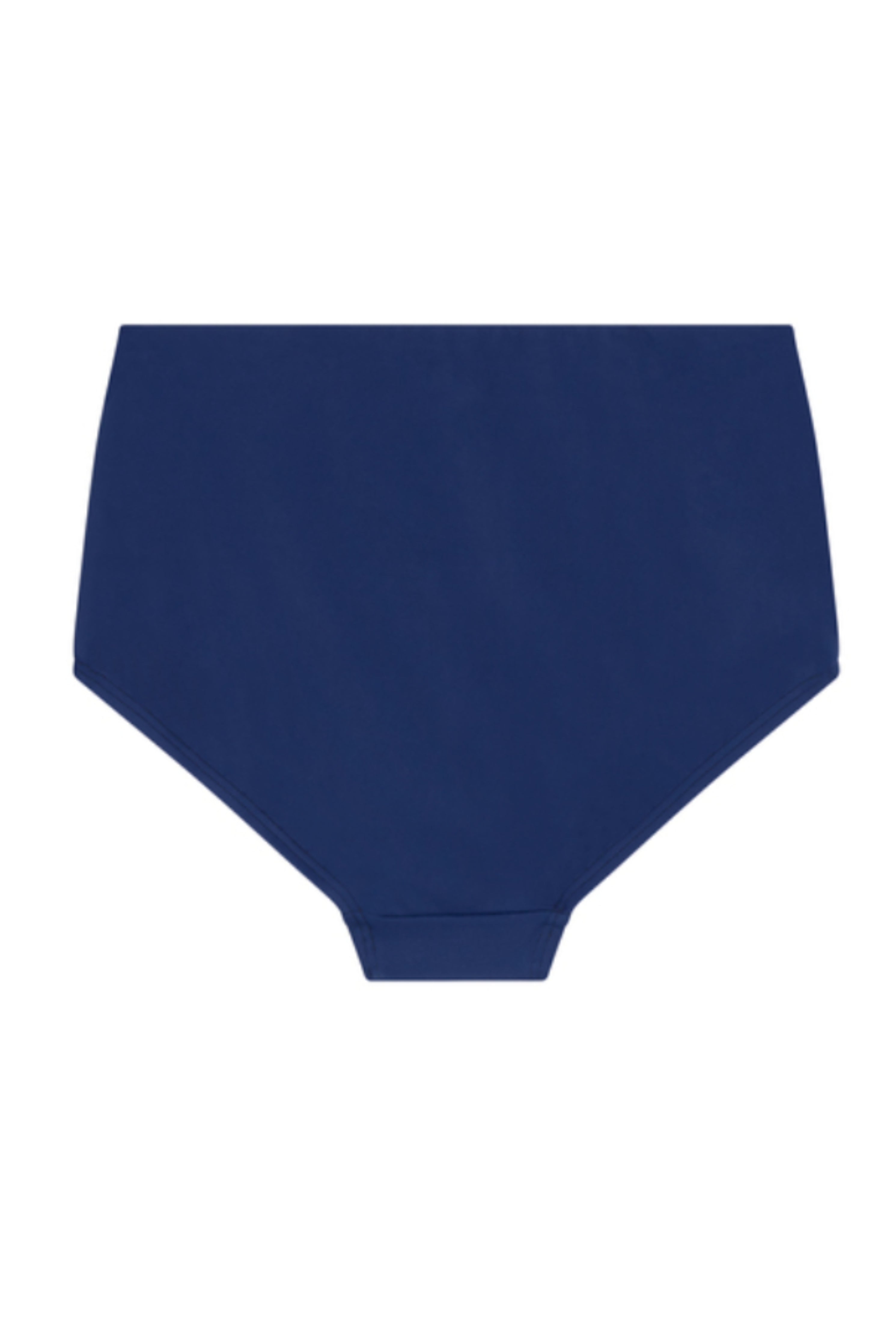 MAX High Waisted Bikini Bottom in Deep Sea Blue