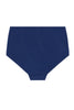 MAX High Waisted Bikini Bottom in Deep Sea Blue