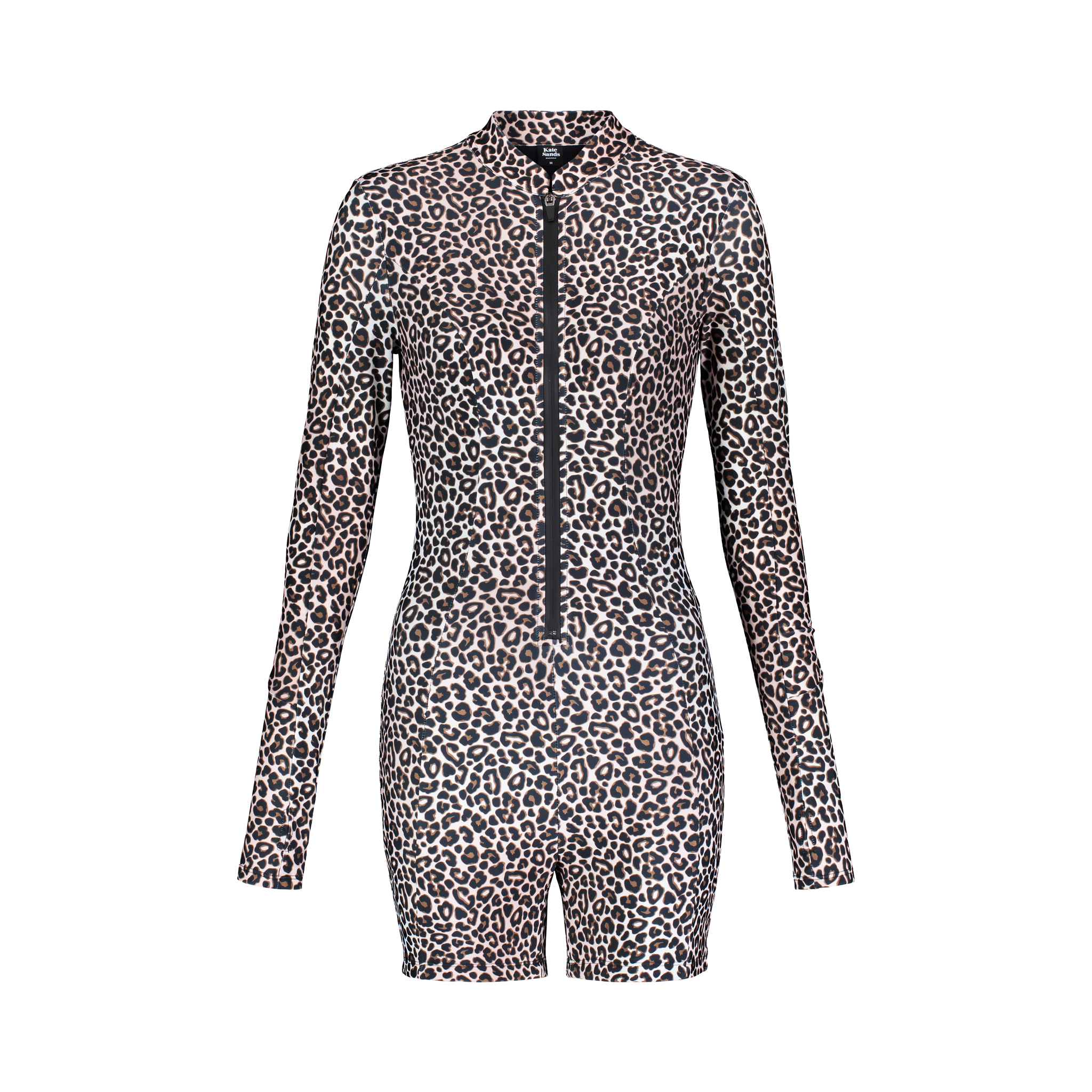 KAREN Long Sleeve Spring Suit - Leopard Print